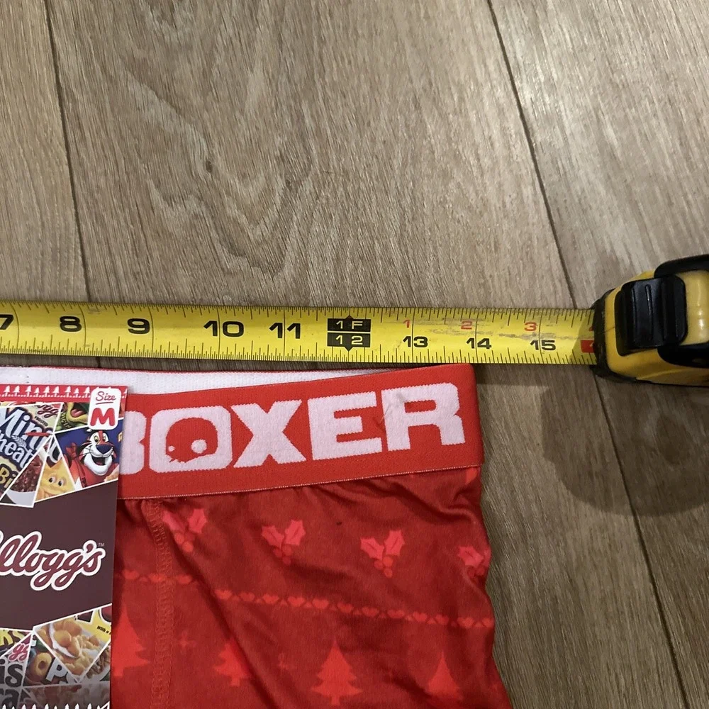 Mens CRAZY BOXER Kelloggs Fruit Loops Cereal Holiday‎ M Medium Underwear 32-34